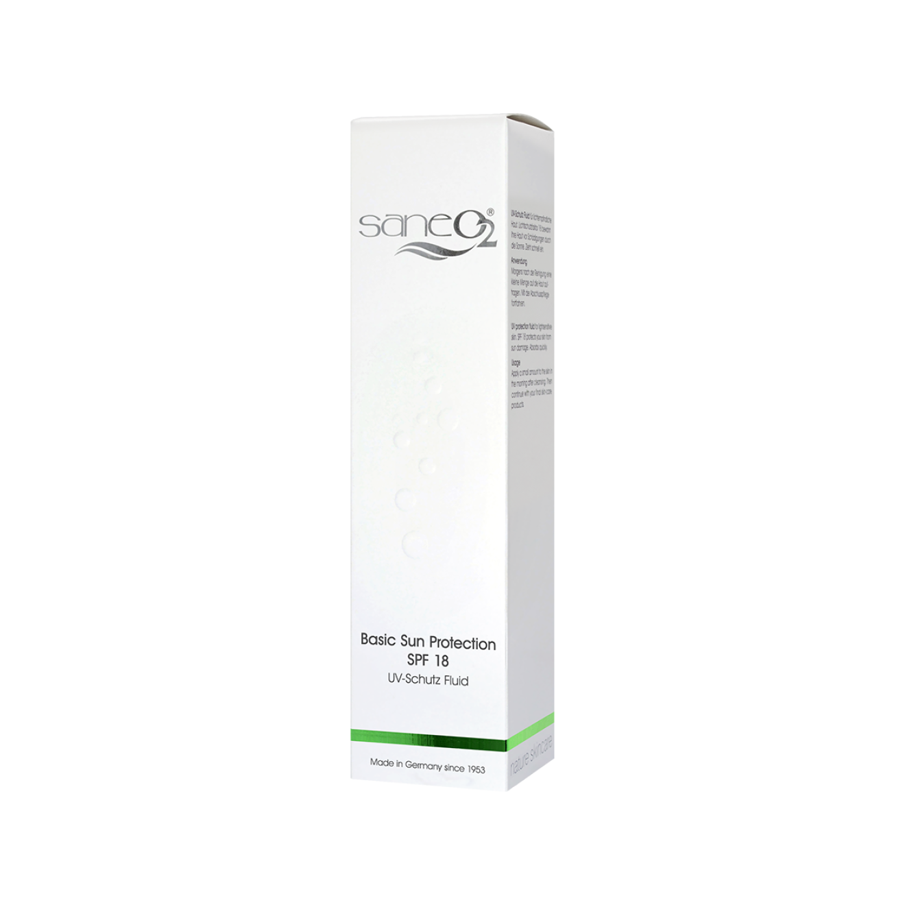 SaneO2® Basic Sun Protection SPF18 50 ml - Sonnenschutz