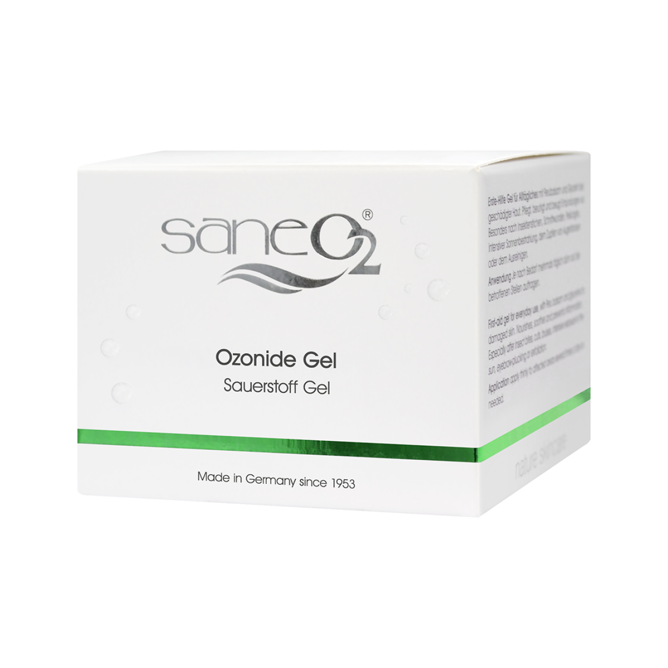 SaneO2® Ozonide Gel 50 ml - wundheilungsförderndes Gel